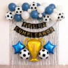 Kit Decoración Equipo Millonarios Fc Globos Cumpleaños Fiesta
