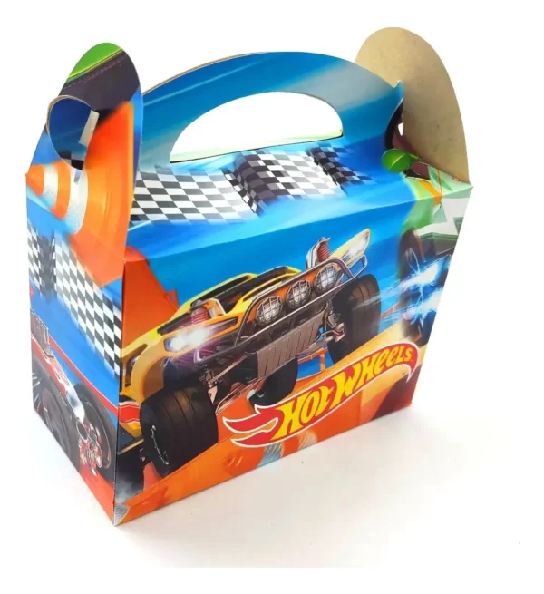 Caja Cajita Feliz Sorpresa X12 Unidades Hot Wheels Carro