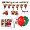 Kit Decoración Fiesta - Cristiano Ronaldo Portugal Cr7 X 12