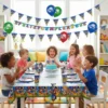 Kit Decoración Piñata Fiesta Infantil Económica Sonic