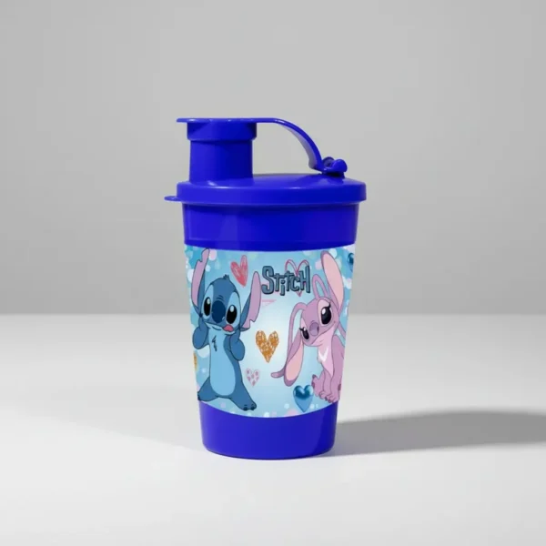 Vaso Pitillo Sorpresa Stitch Y Angela X6 Termo Fiesta