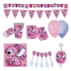 Kit Fiesta Stitch Lilo Angel Decoración Cumpleaños Globos