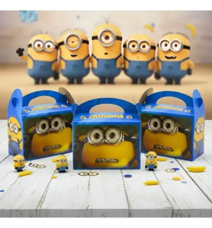 Caja Cajita Feliz Sorpresa X12 Unidades Minions Mi Villano Favorito