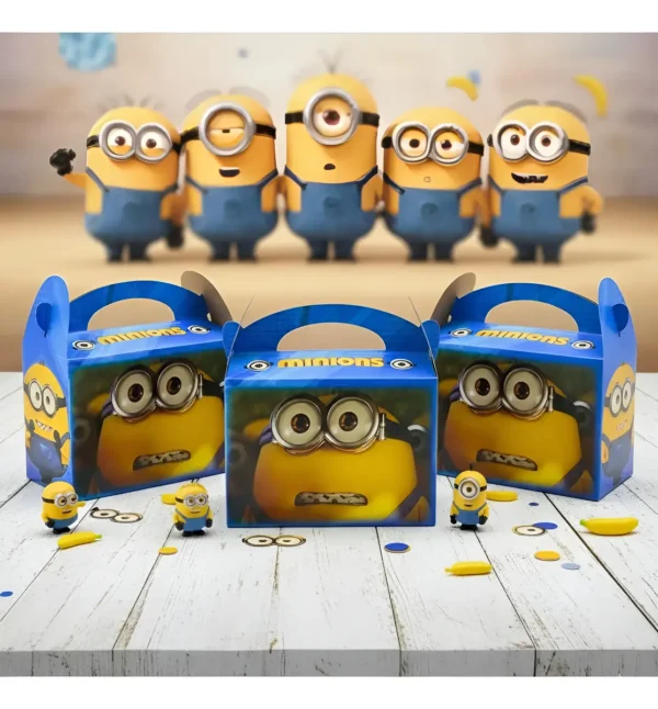 D_NQ_NP_2X_715700-MCO97757708711_112025-F Caja Cajita Feliz Sorpresa X12 Unidades Minions Mi Villano Favorito