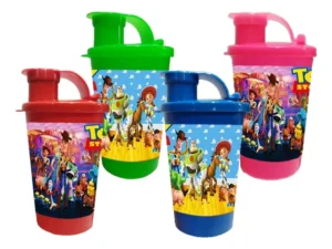 Vaso Pitillo Sorpresa Toy Story X12 Termo Fiesta Infantil
