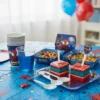Kit Decoración Spidey X12 Vasos + Plato + Cuchara