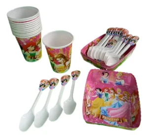 Kit Decoración Infantil Princesas 12niños Leer Descripción