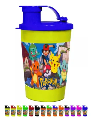 Vaso Pitillo Sorpresa Pokemon X12 Termo Infantil