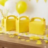 Caja Cajita Feliz Sorpresa X12 Unidades Amarilla Unicolor