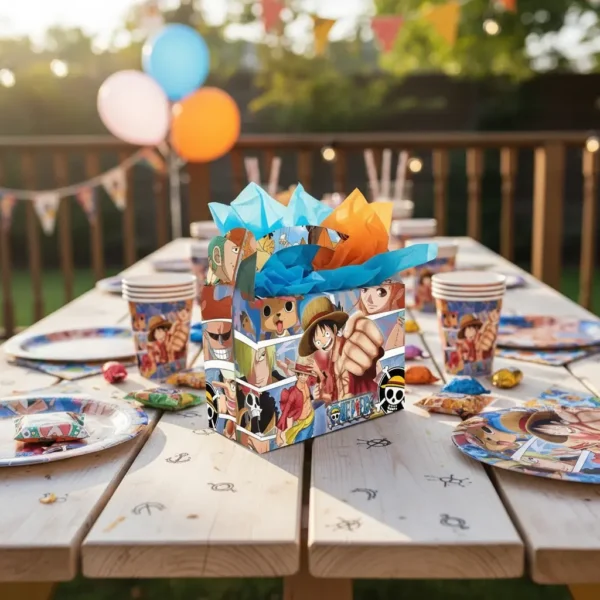 Cajas Para Sorpresas X12und Cumpleaños Fiesta One Piece
