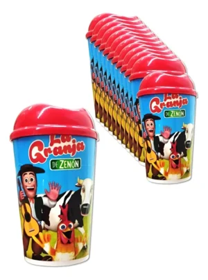 D_NQ_NP_2X_747413-MCO101490460259_122025-F Vaso Pitillos Sorpresas Alta Calidad X12 La Granja De Zenón