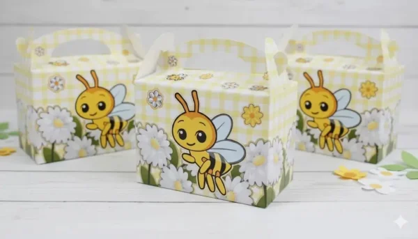Caja Cajita Feliz Sorpresa X12 Unidades Abejita