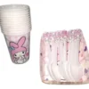 Kit 24 Invitados My Melody Vasos+platos+cubierto Fiesta Decoración