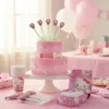 Kit Decoración Hello Kitty X24 Vasos + Platos + Cucharas