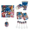 D_NQ_NP_2X_778932-MCO95593165215_102025-F Kit De Fiesta Sonic Para Cumpleaños Niños