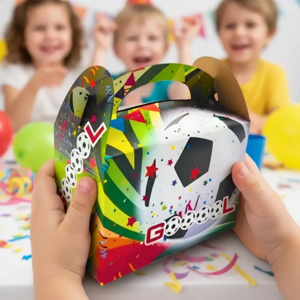 D_NQ_NP_2X_782936-MCO96091559556_102025-F Cajas Sorpresa Temática Fútbol X6und Para Cumpleaños