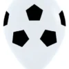 Globos de Látex Balón de Fútbol Dimarlo para Fiesta 50 Unidades de 12"