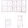 D_NQ_NP_2X_786037-MLA80536667366_112024-F Set 4 Cubos Cajas Para Globos Baby Shower Decoración-blanco Color Rosa Claro