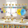D_NQ_NP_2X_792784-MLA105420149518_012026-F Kit Infantil Decoración Fiesta - Los Simpsons X12 Invitados