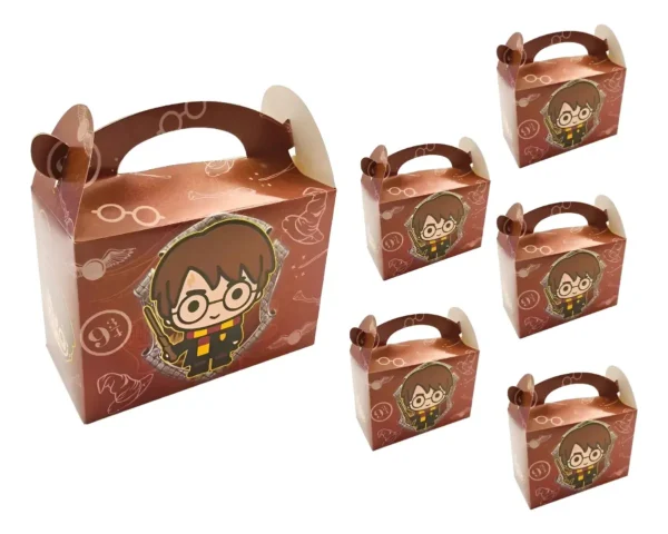 Cajas Para Sorpresas X12u Cumpleaños Harry Potter