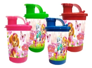 Vaso Pitillo Skye Paw Patrol Sorpresa X12 Termo Alta Calidad