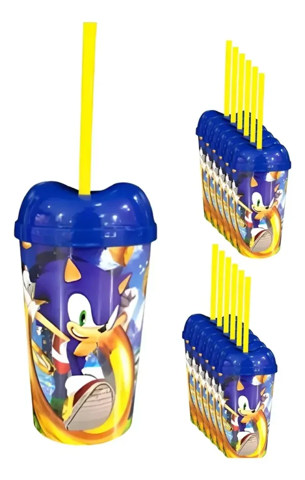 D_NQ_NP_2X_794056-MCO97113992629_112025-F Vaso Pitillo Sonic Sorpresa X12u Alta Calidad Cumpleaños
