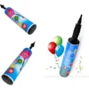 Inflador Manual Premium Para Globos Portátil 33cm Azul Rojo