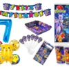 Kit Decoración Pokemon Pikachu X24 + Bouquet + Número