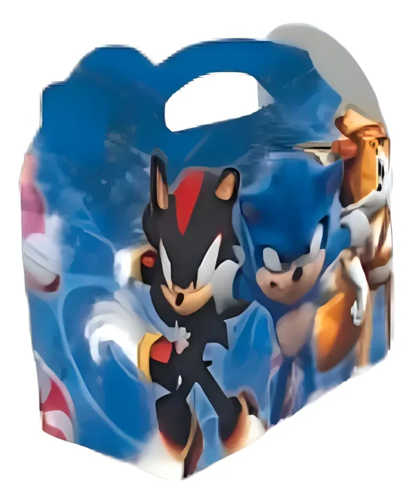 Cajas Sorpresa Temática Sonic x6und Para Cumpleaños