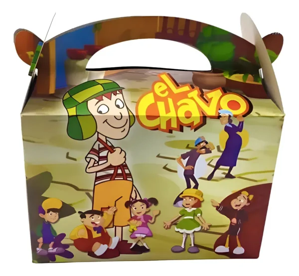 Cajas Sorpresa Temática Chavo Del Ocho X6und Para Cumpleaños