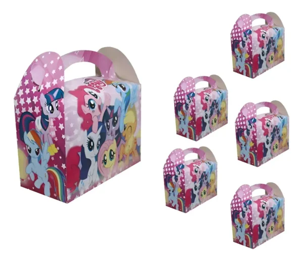 Cajas Para Sorpresas X12und Cumpleaños My Little Pony