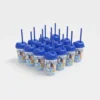 Vaso Pitillo Bluey Sorpresa X12u Alta Calidad Cumpleaños