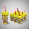 Vaso Pitillos Sorpresas X12 Alta Calidad Capibara