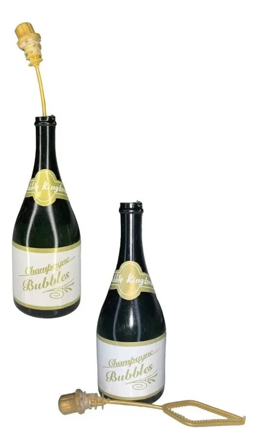 Burbujero Champagne Pack X 10 Unidades, para Fiesta y Niños de 3 Años