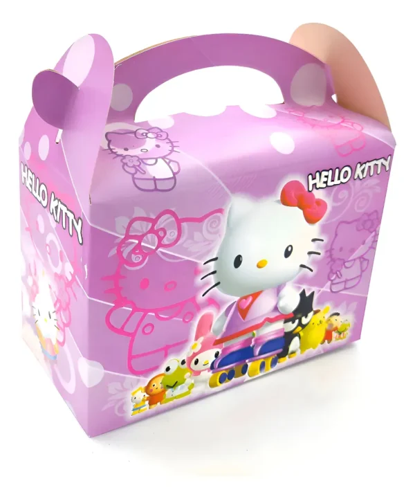Cajas Sorpresa Temática Hello Kitty X6und Para Cumpleaños