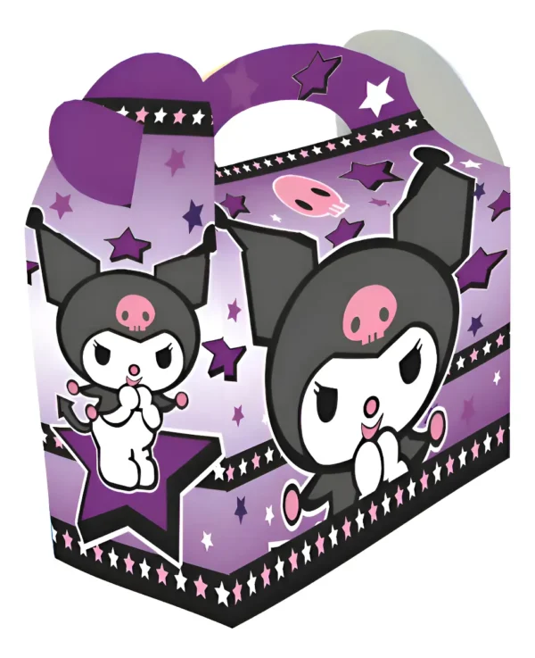 D_NQ_NP_2X_823104-MCO96428644287_102025-F Cajas Sorpresa Temática Kuromi X6 Und Para Cumpleaños