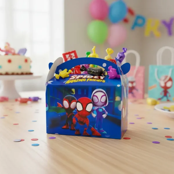 Cajas Para Sorpresas X18u Cumpleaños Spidey Y Sus Amigos