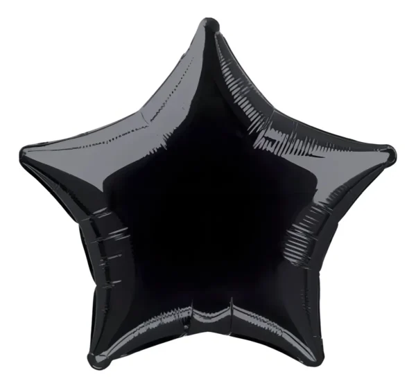 Globos Metalizados Kuromi Negro 65cm Pack 5 Unidades Fiestas Premium