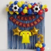 Kit Decoración Fútbol Selección Colombia Globos Cumpleaños