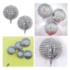 Globos Fiesta Metalizados 4D Forma Disco 50cm Color Brillante X20