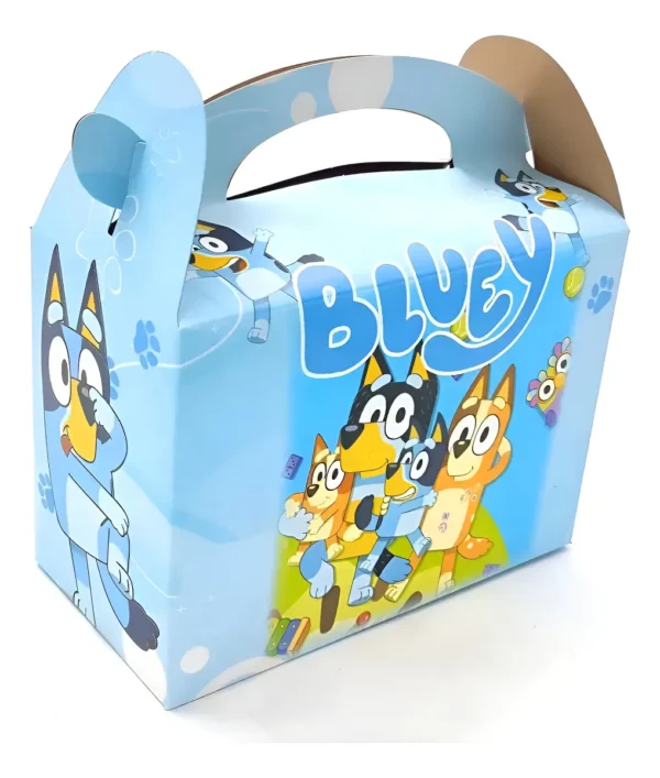 Cajas Sorpresa Temática Bluey X6 Unidades Cumpleaños