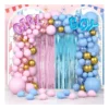Arco De Globos De Látex Premium Revelación De Sexo 148 Piezas Rosa