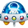 Set X5 Globos Metalizado Astronauta Espacial Fiesta Bouquet