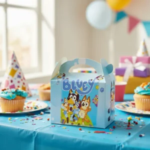 Cajas Para Sorpresas X18und Cumpleaños Bluey Y Bingo