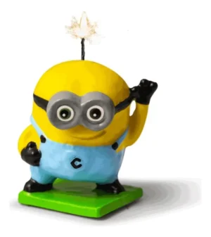 Vela De Los Minions Para Cumpleaños