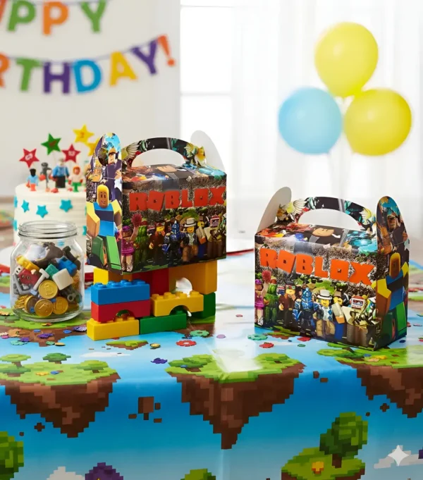 D_NQ_NP_2X_896442-MCO97272382818_112025-F Caja Cajita Feliz Sorpresa X12 Unidades Roblox Juego Bloques