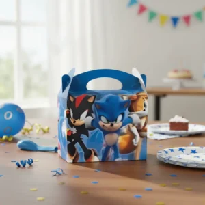 Cajas Sorpresa Temática Sonic x6und Para Cumpleaños