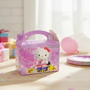 Cajas Sorpresa Temática Hello Kitty X6und Para Cumpleaños