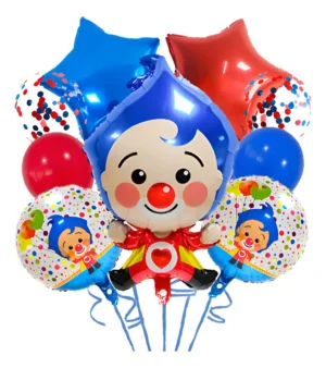 D_NQ_NP_2X_909897-MLA95497649349_102025-F Set de Globos de Látex Premium Plim Plim para Cumpleaños