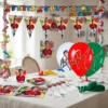 Kit Decoración Fiesta - Cristiano Ronaldo Portugal Cr7 X 12